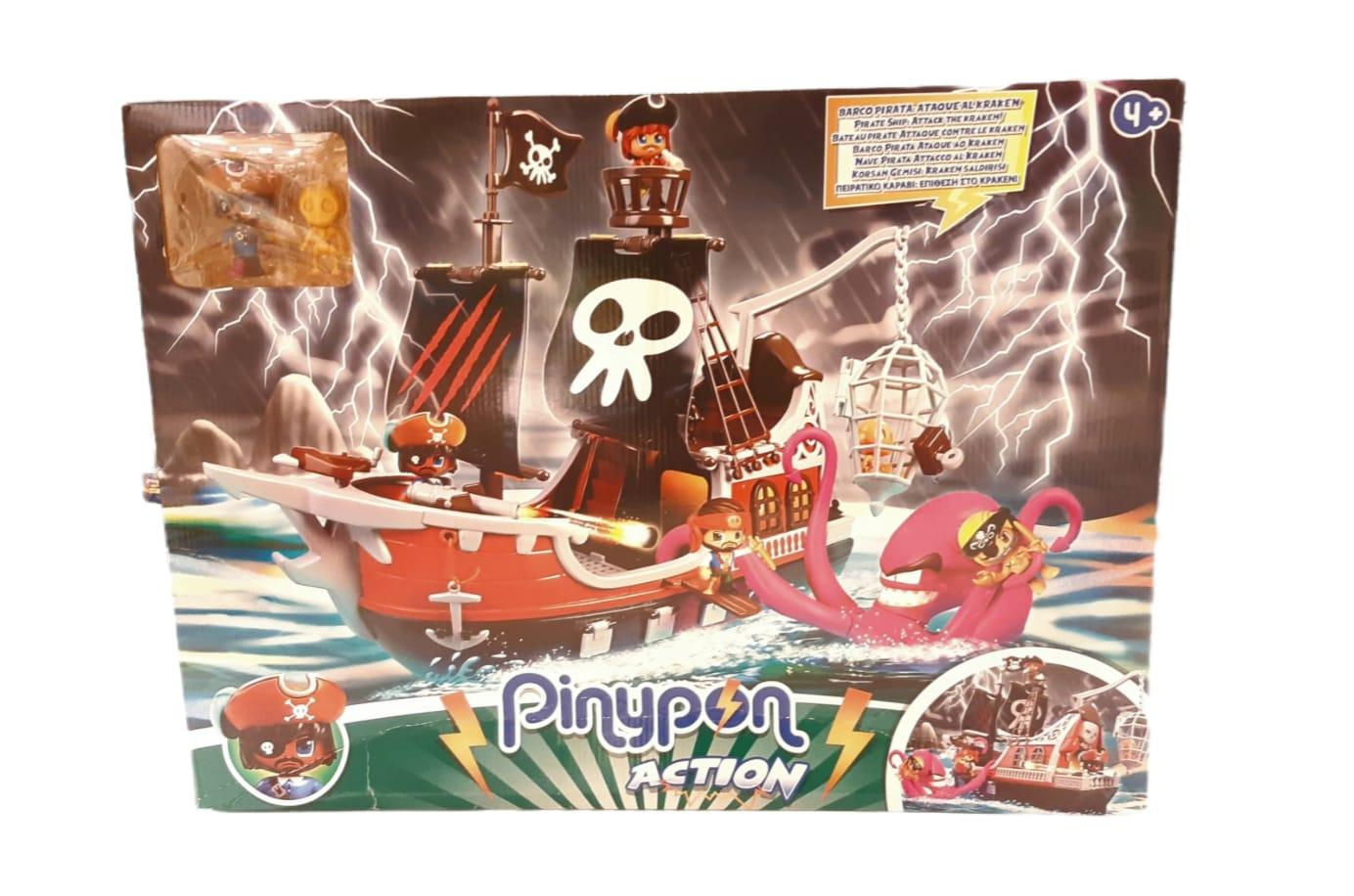 PinyPon action- barco pirata 